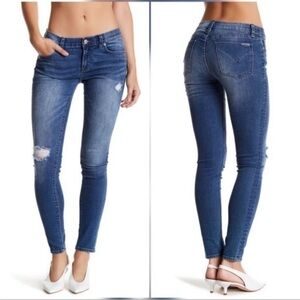 Hudson Jeans | Krista Super Skinny | Distressed | Size 27 | Blue